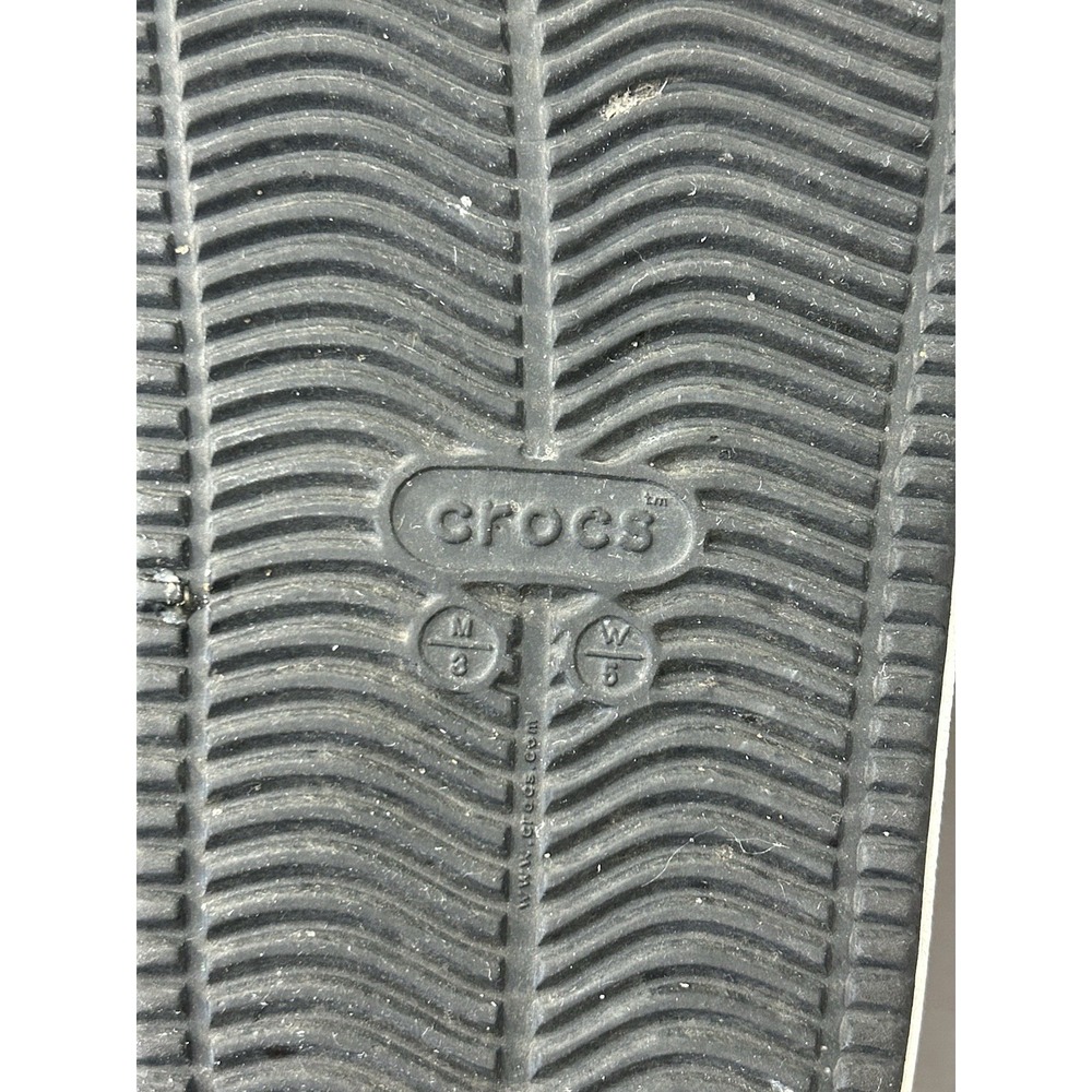 CROCS OFF COURT CLOG 08371-001 BLACK UNISEX Mens‎ 3 Women's  5 - Picture 8 of 8